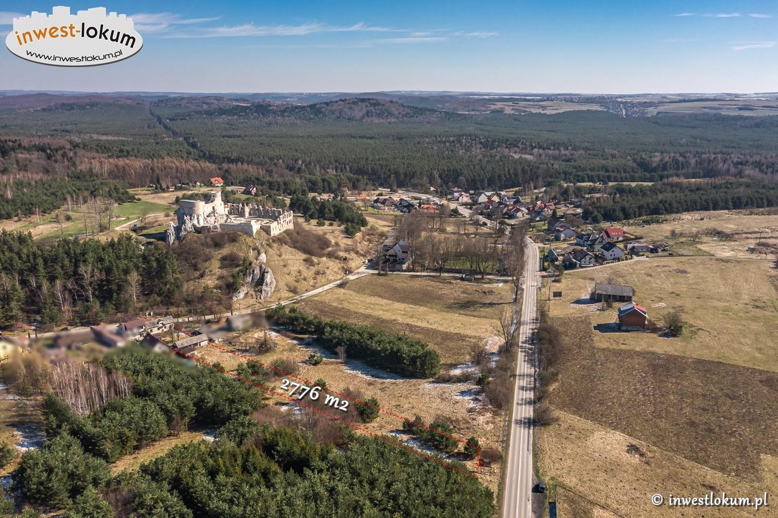 Działka rolno-budowlana – Rabsztyn