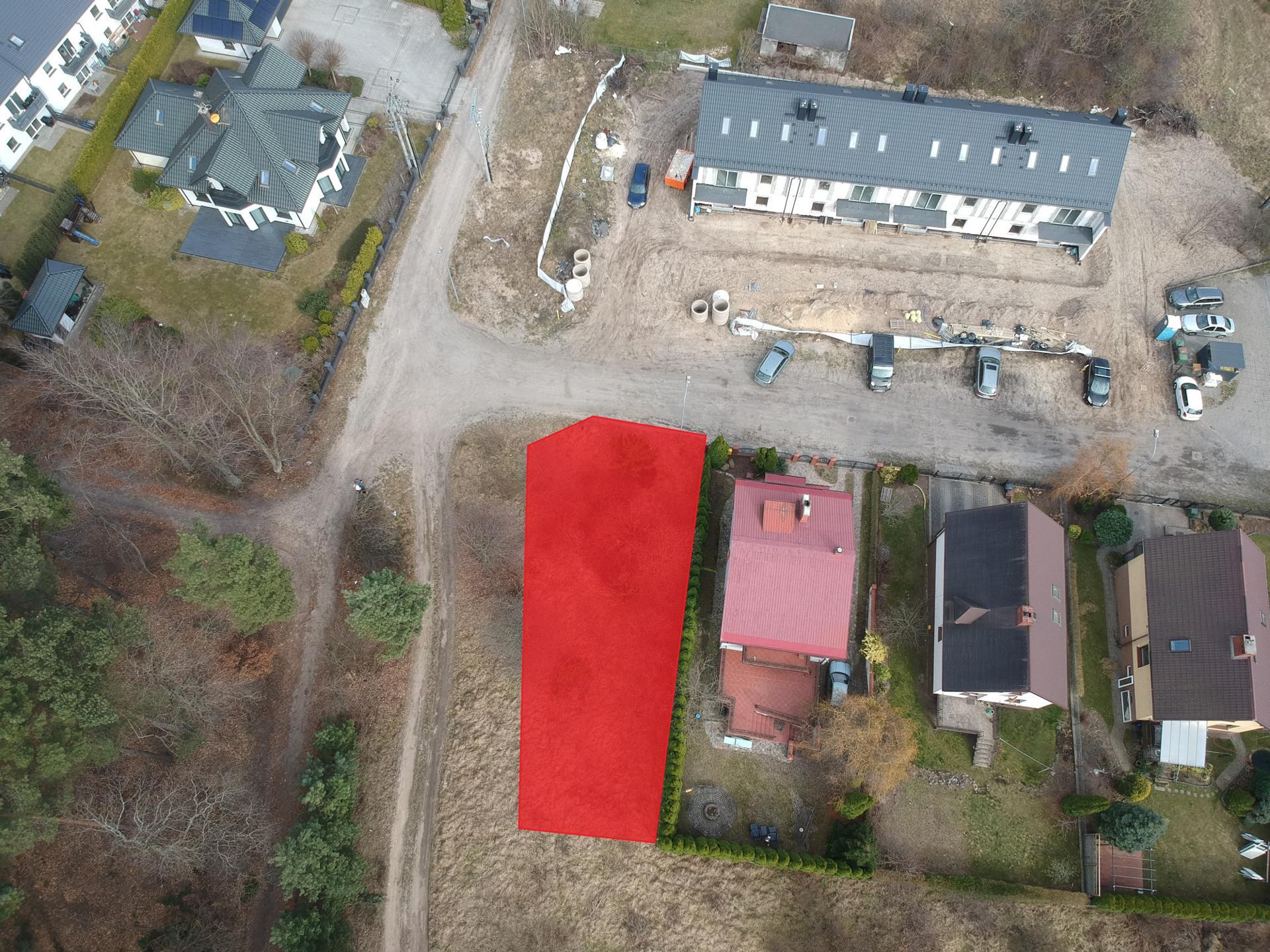 Działka dla dewelopera lub zabudowę jednorodzinną