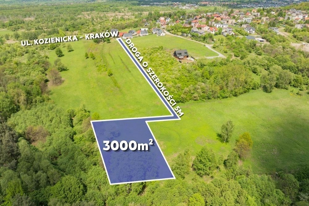 OSTATIA działka rolna Kraków ul. Kozienicka.