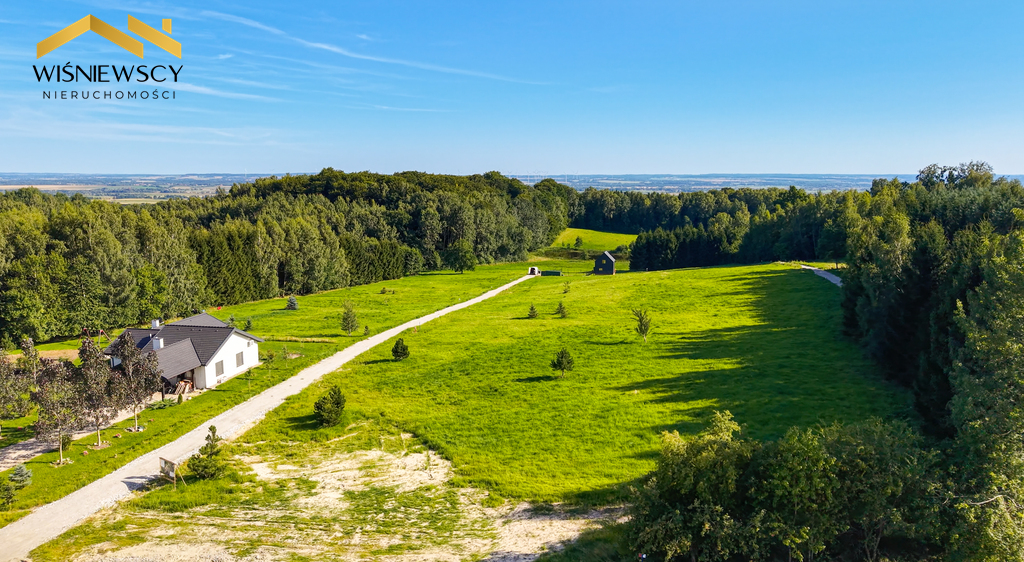 Działka 1028 m² z WZ wśród natury – Rogowo