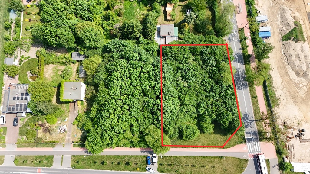 Atrakcyjna działka budowlana w Złotnikach objęta planem