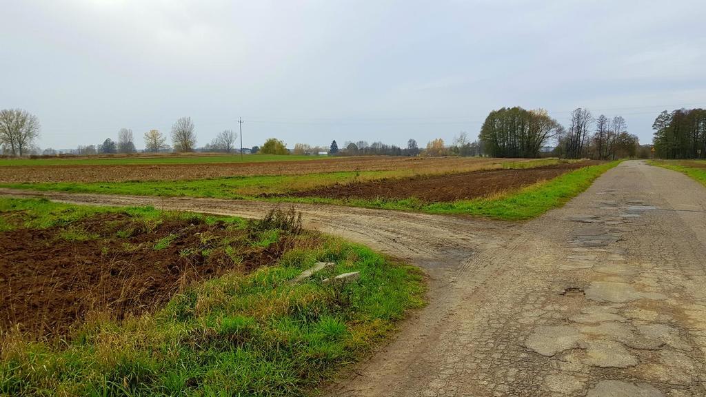 Działka rolna 2 200 m², Samoklęski