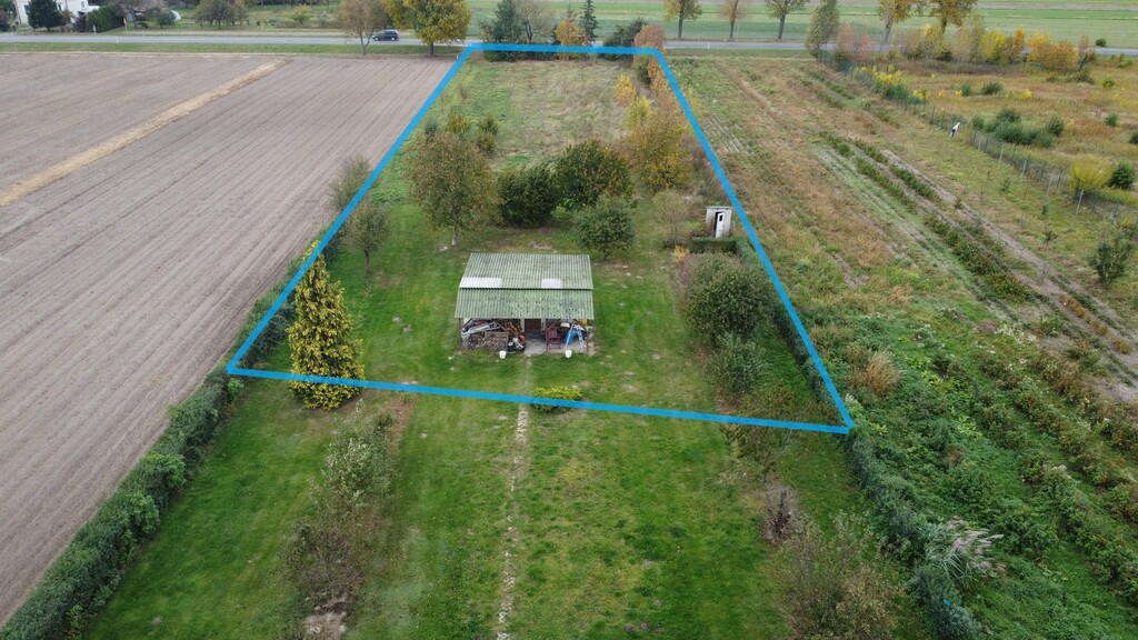 Działka budowlana 4 017 m², Leokadiów