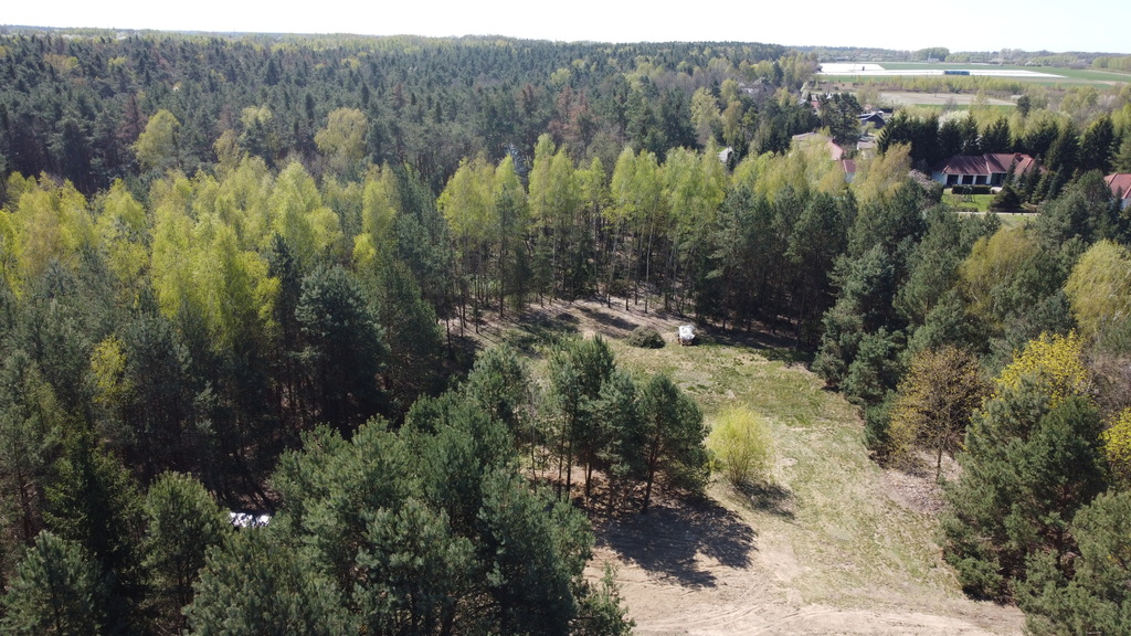 Działka 3117 m2 pośród drzew w Kowali gm. Puławy.