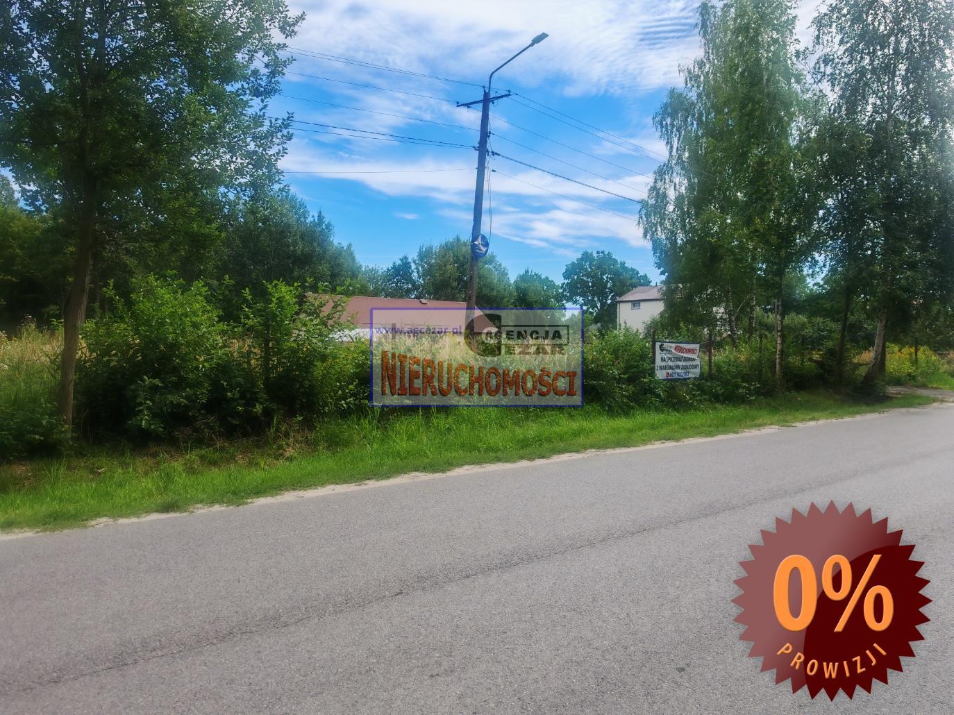 Działka budowlana 1 557 m², Anielew