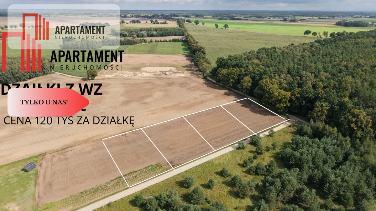 Działki z WZ – Grabowiec k. Iławy