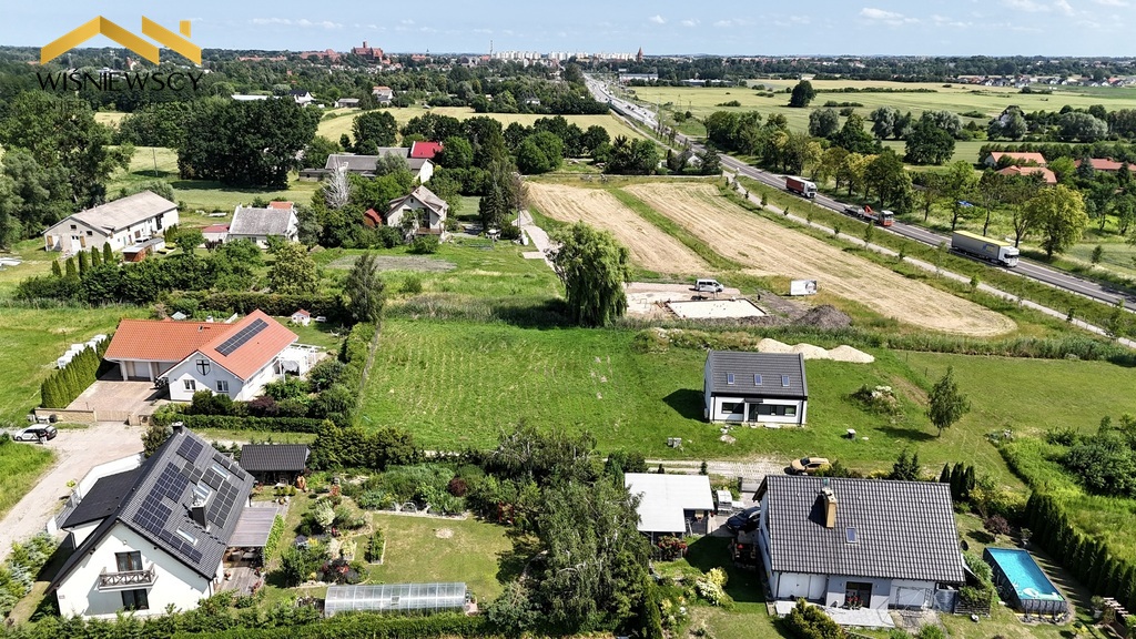 Działka 1580 m² z mediami | Cisy k. Malborka