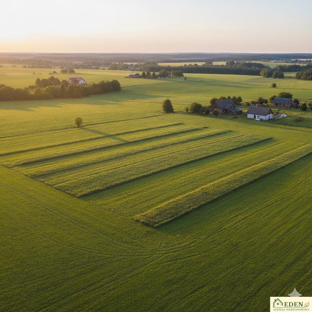 Działka budowlana 1 200 m², Sarnów