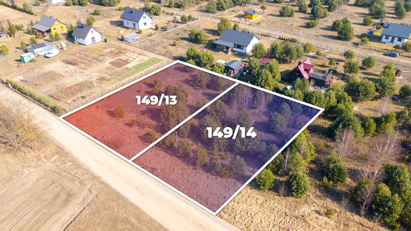 Działka budowlana 1 080 m², Kazimierzów