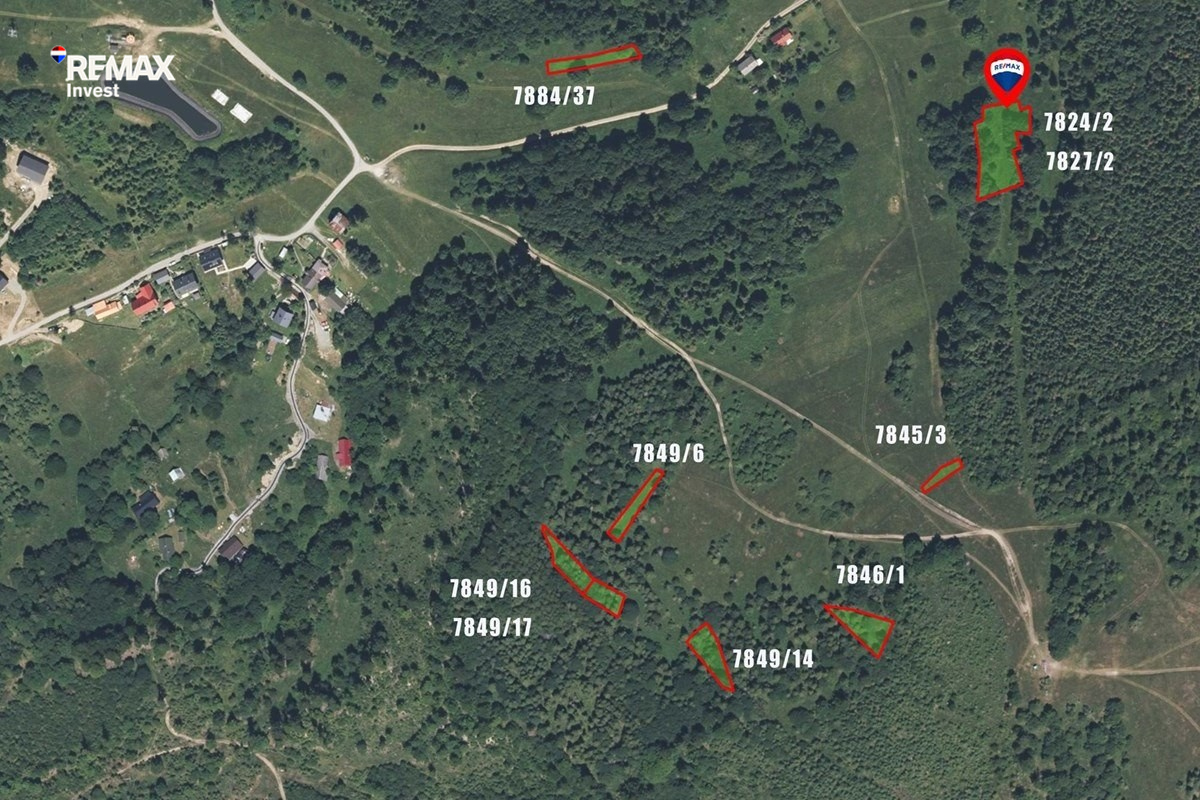 Działka rekreacyjna 4 914 m², Zwardoń