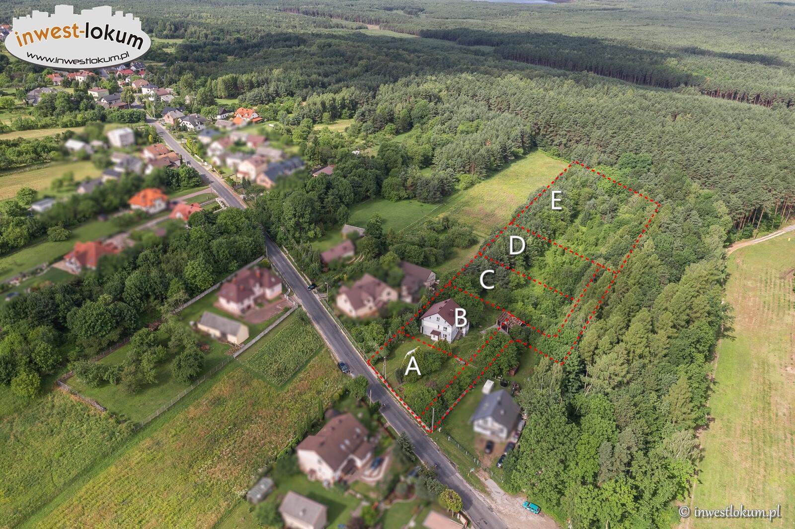 Działka budowlana 671 m², Olkusz