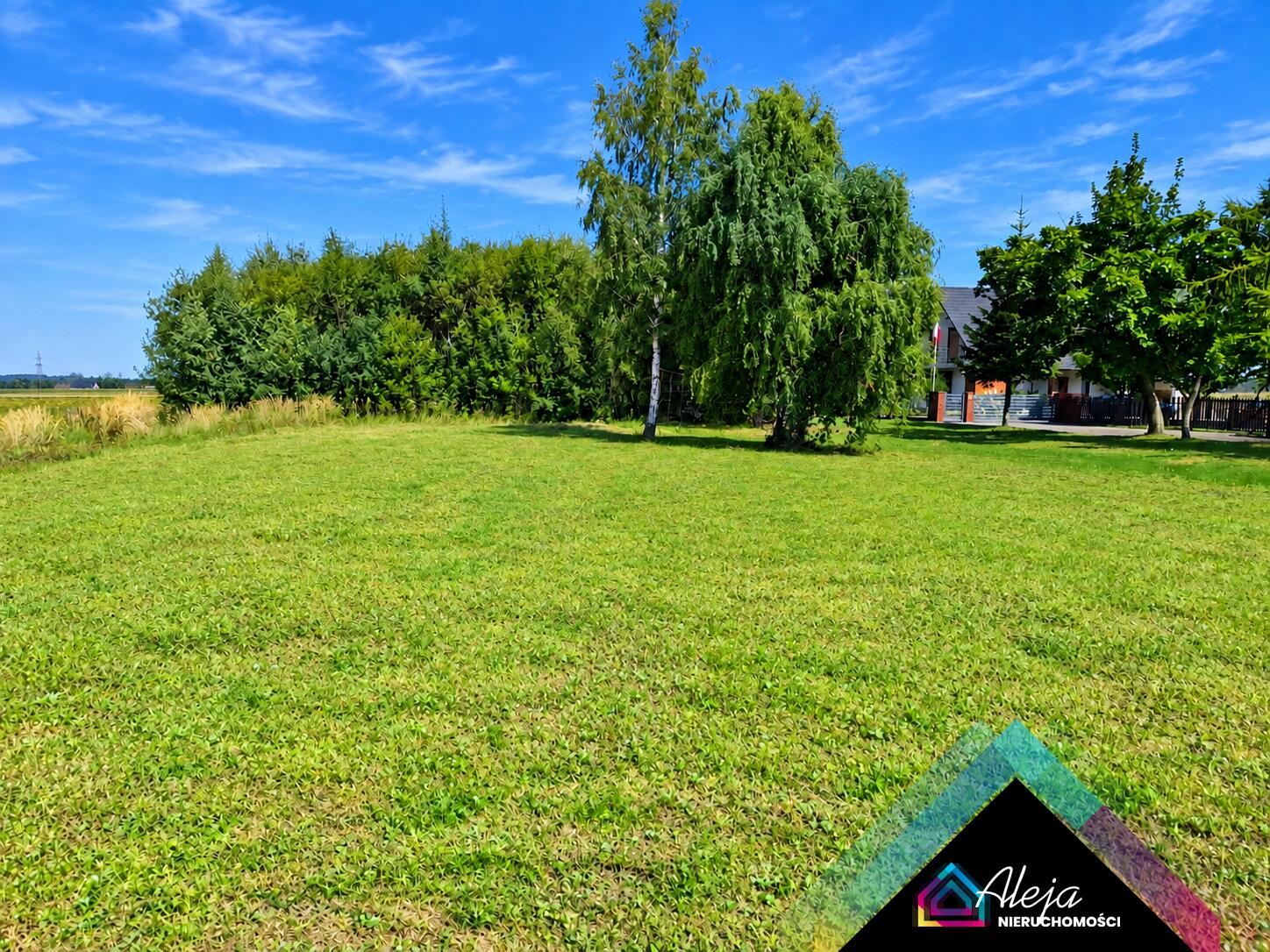 Działka budowlana 1 179 m², Łąka