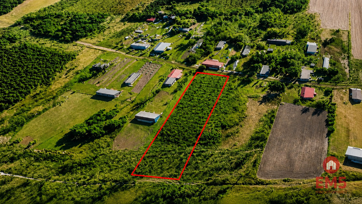 Działka rolna z WZ, 4900 m2, gmina Narew