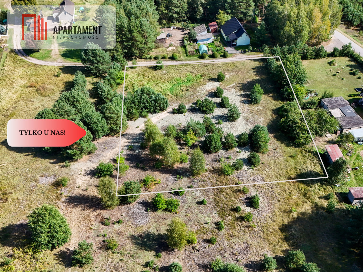 Tylko u nas! Działka 3229m² Krąplewice przy lesie