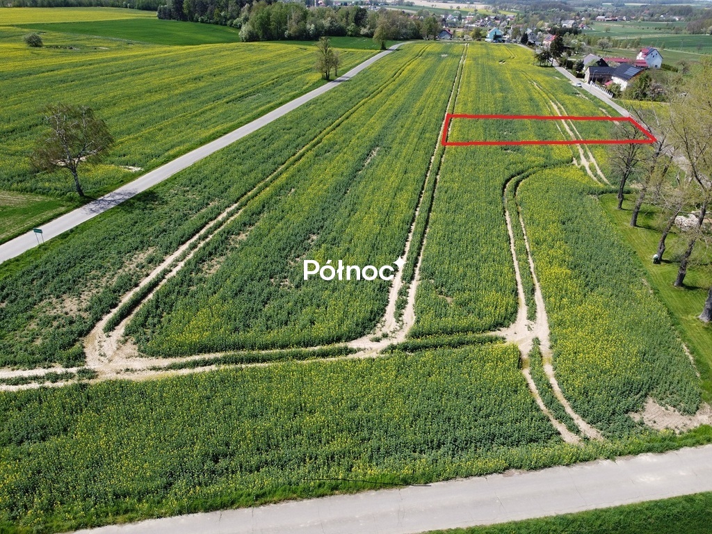 Działka budowlana 1 454 m², Żeliszów