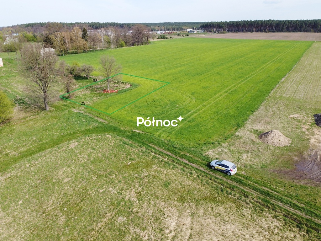 Działka budowlana 1 010 m², Kraśnik Dolny