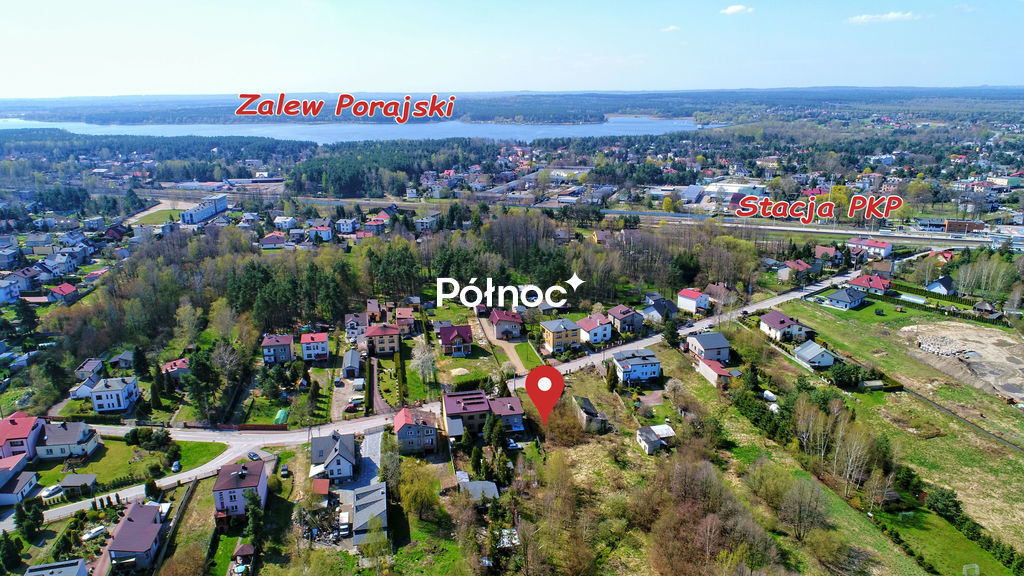 Działka budowlana 2 509 m², Poraj