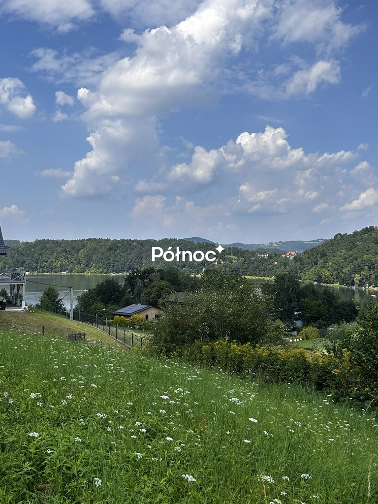 Działka rolno- budowlana nad jeziorem Rożnowskim