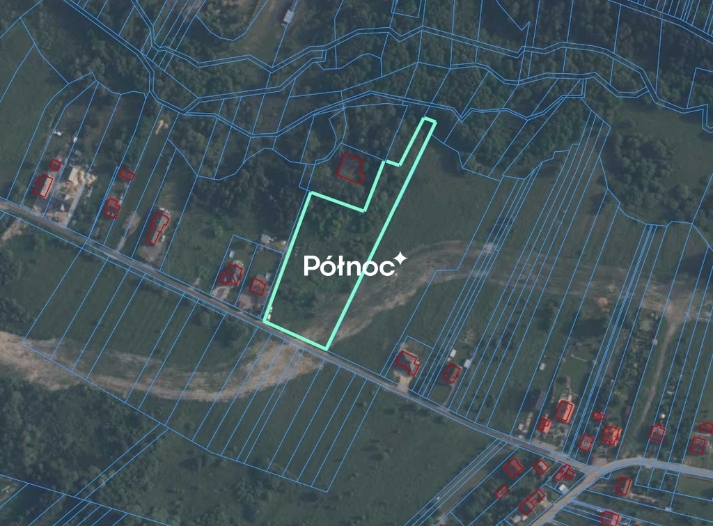 Działka budowlana 8 400 m², Laski