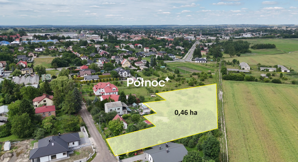 Działka budowlana przy ul. Myśliwskiej w Zamościu