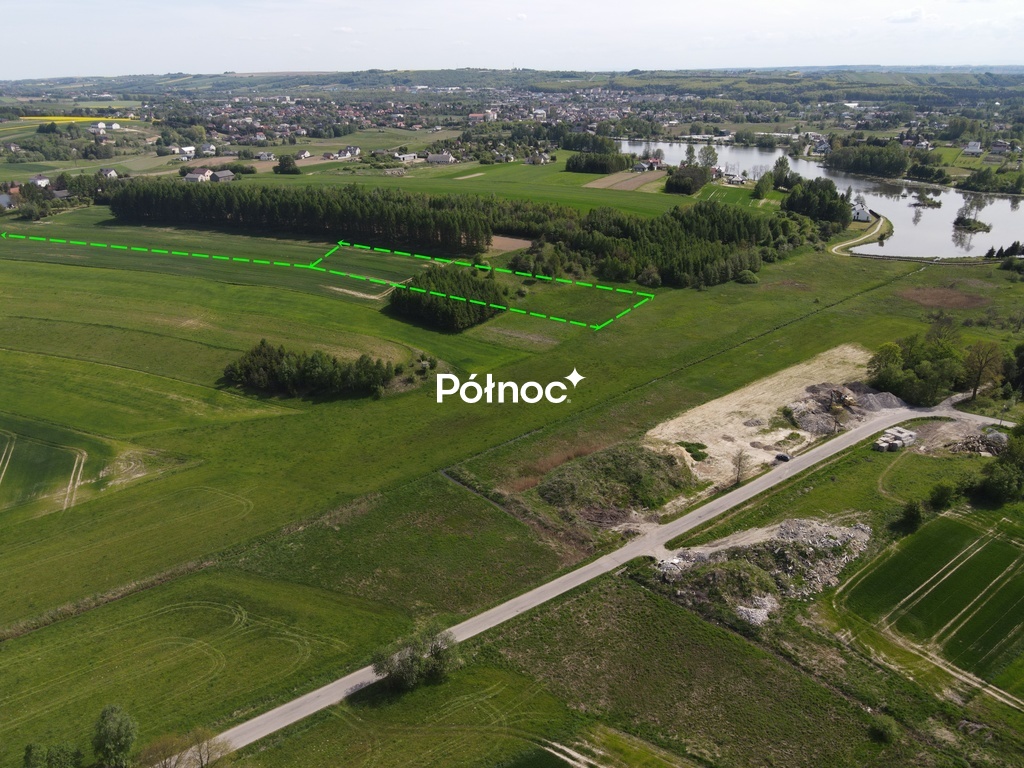 Działka przy Zalewie Wolbromskim