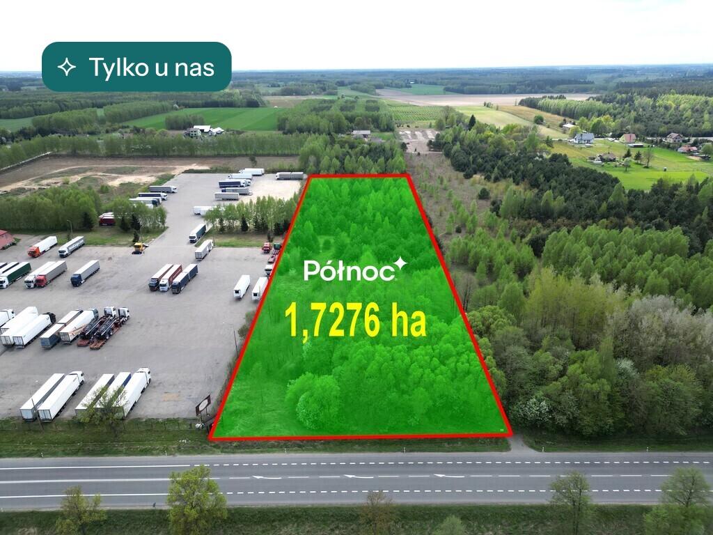 Działka przemysłowa Horbów Kolonia 1,7276 ha