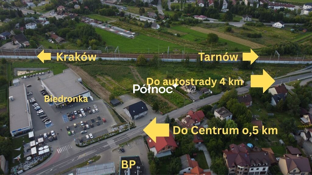 Działka inwestycyjna, jedyna taka w Bochni