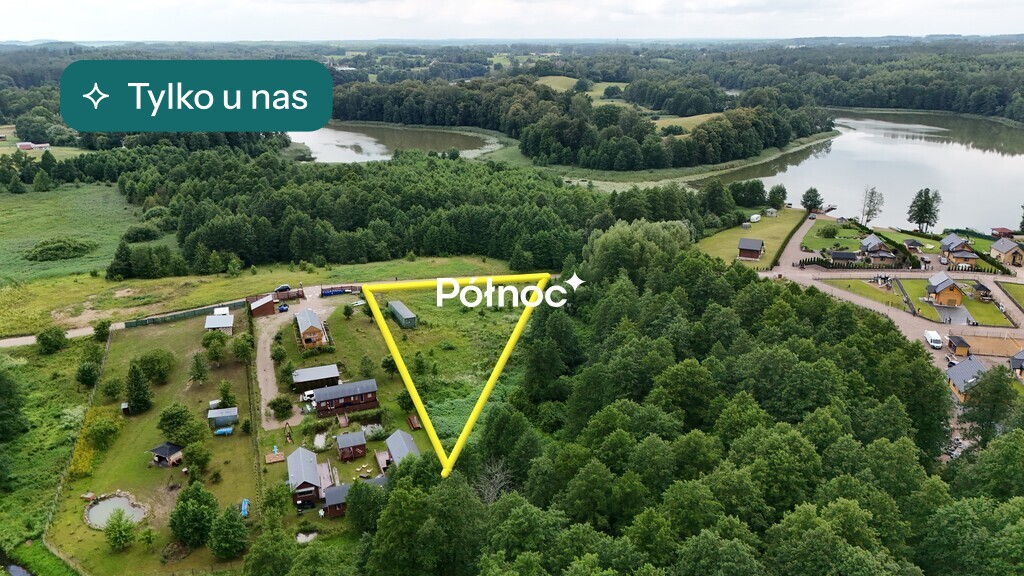 Działka rekreacyjna blisko jeziora Świętajno