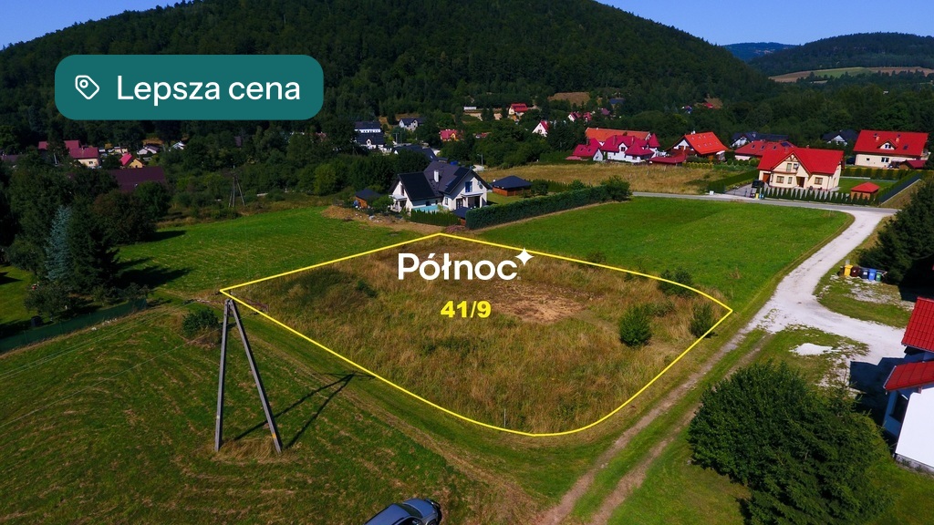 Działka budowlana 1657m2 Stronie Śląskie Goszów