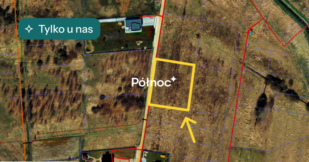 Działka rolna 3 030 m², Radomsko