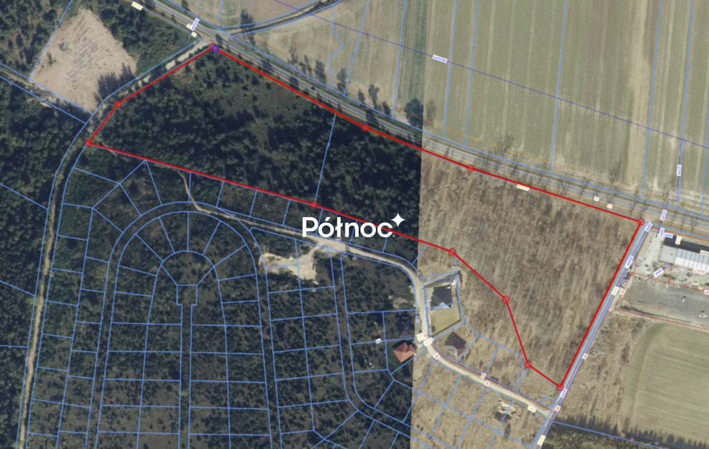 działki usług. 6ha- 7mln netto- dk 94