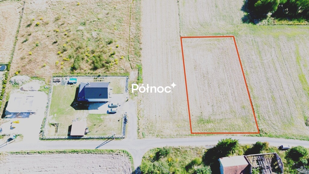 Działka budowlana 1 700 m², Gierałtów