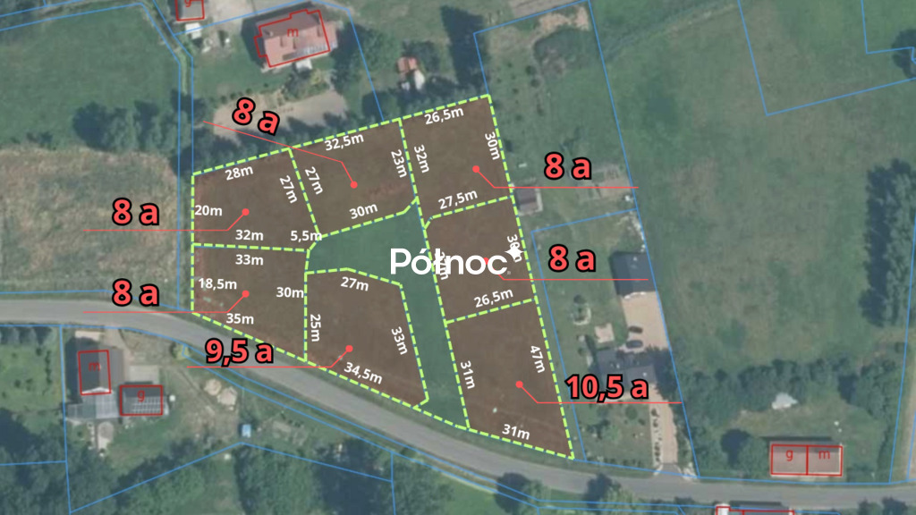 Działki na wsi z możliwością zabudowy