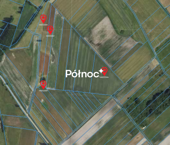 Tuczapy I pakiet 4 działek rolnych I 3,6 ha
