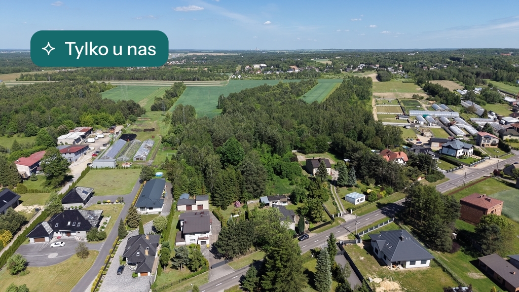 Działka budowlana 9 458 m², Antoniów
