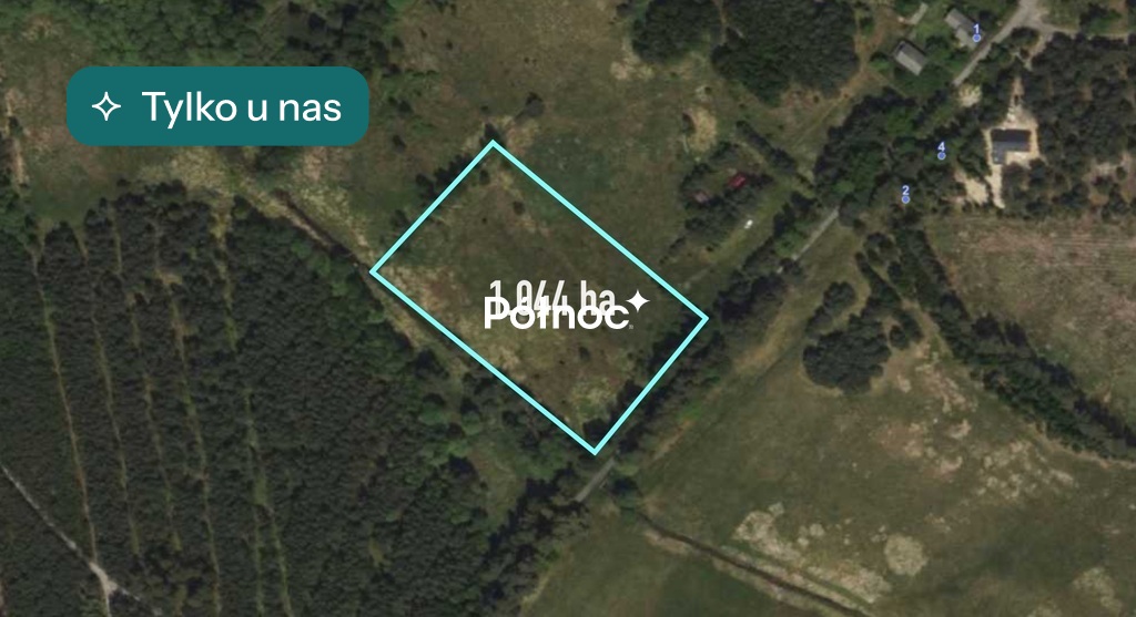 Duża działka w zielonej okolicy