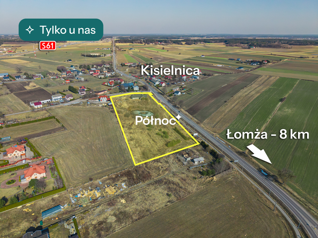 Działka inwestycyjna 2 ha – ogromny potencjał!