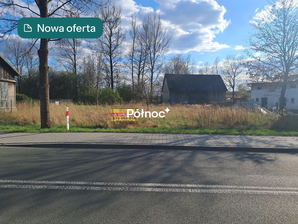 Działka budowlana 2 100 m², Ciężkowice