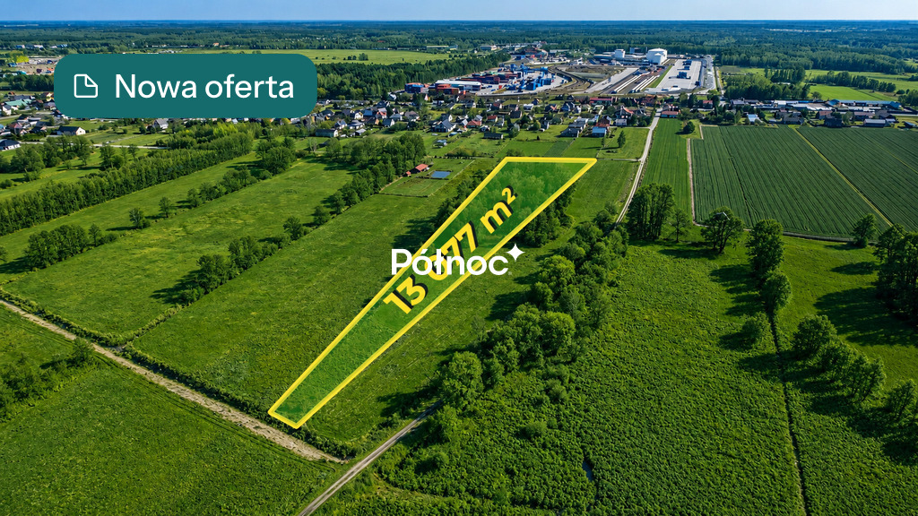 Działka budowlana 1,31 ha, Małaszewicze Duże