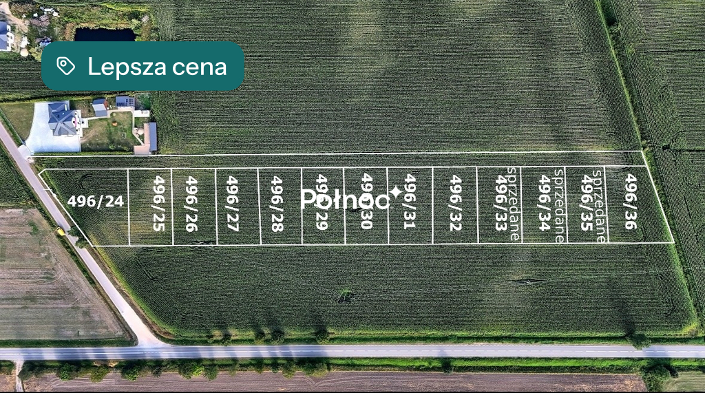 Działki budowlane w Brańsku.