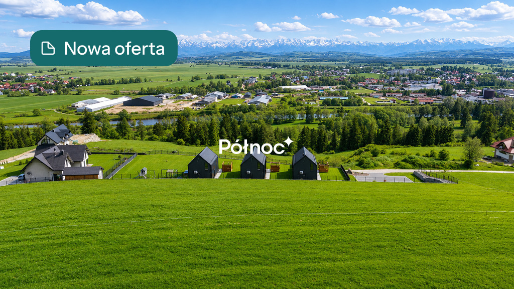 Działka budowlana 2 901 m², Nowy Targ