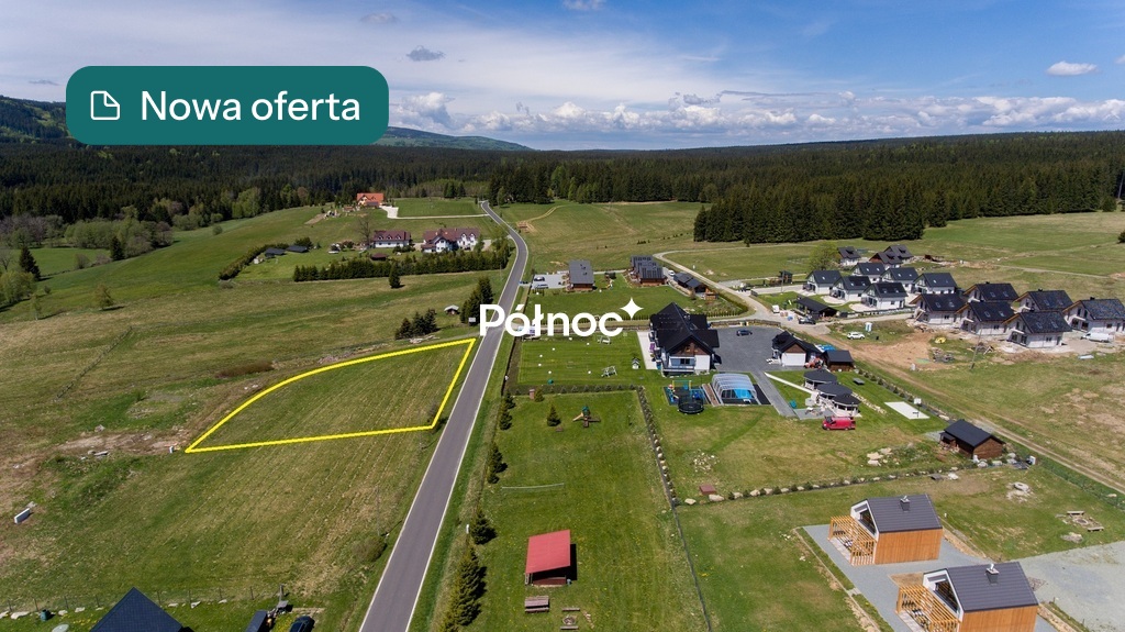 Działka budowlana i inwestycyjna 2 866 m², Lasówka