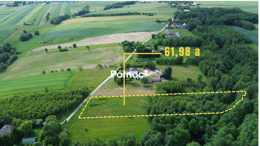 Działka rolno-zagrodowa 6198 m² | Kolonia Gorzków