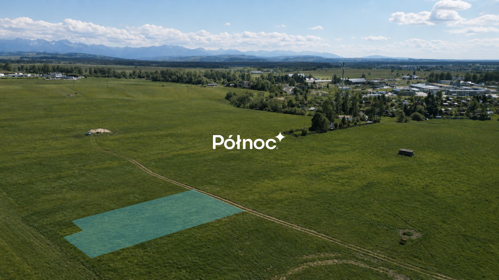 Działka inwestycyjna 2 188 m², Nowy Targ