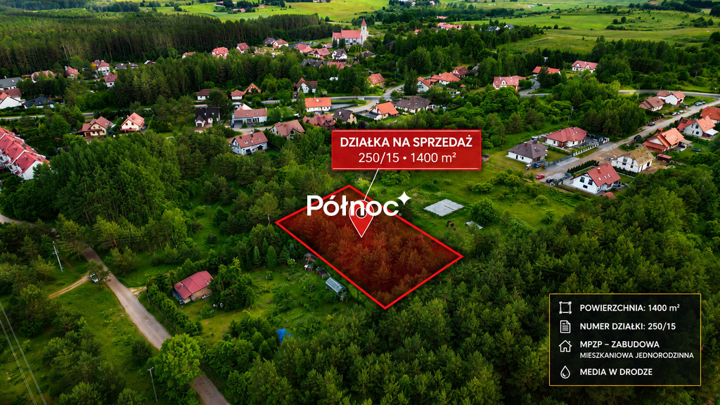 Działka Budowlana w Róznowie