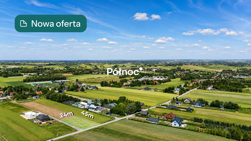 4 działki budowlane – Płoskie, gm. Zamość