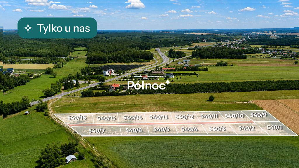 Działki budowlane w Jezierni-Tomaszów Lubelski