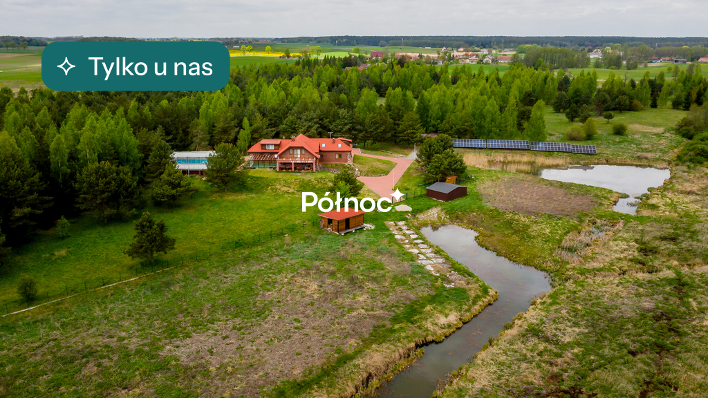 Działka usługowa 3151 m² pod agroturystykę