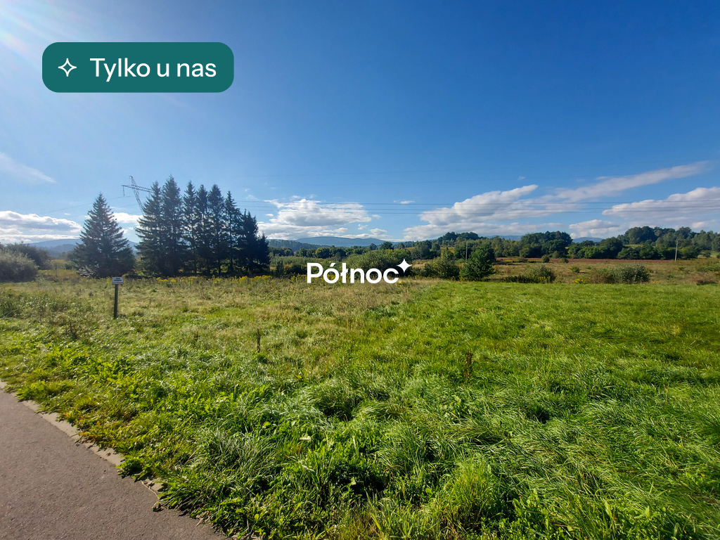 Duży TEREN 1,86ha - 3 działki MPZP - MN