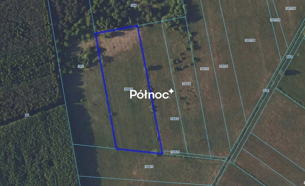 Rolna działka na Podlasiu – Koźliki, gmina Narew